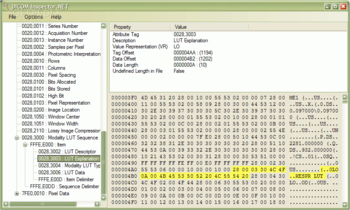 DICOM Inspector.NET screenshot