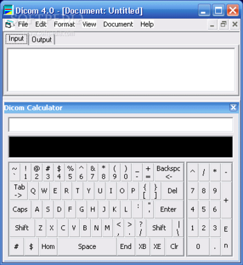 Dicom Unit Aware Calculator screenshot