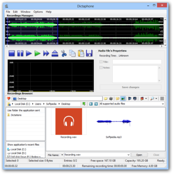 Dictaphone screenshot 2