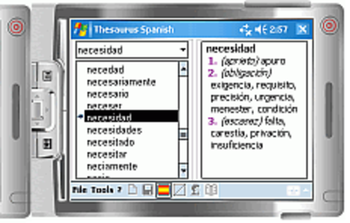 Dictionary German WM5/6 screenshot