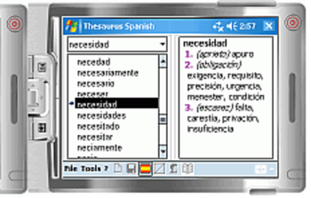 Dictionary German WM5/6 screenshot 2