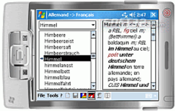 Dictionary Italian German Italian WM5 WM6 screenshot 3