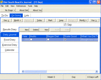 Dieter's Journal screenshot 2