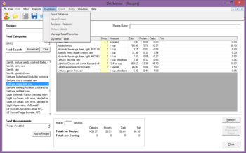 DietMaster Pro screenshot 4
