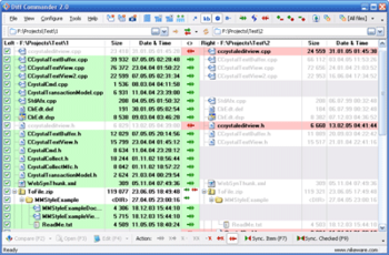 Diff Commander screenshot 2