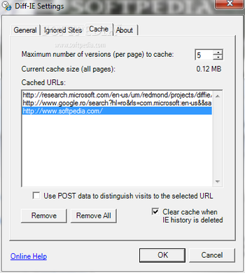 Diff-IE screenshot 5