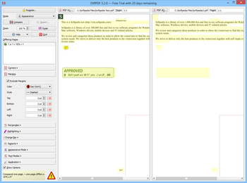 DiffPDF screenshot 4