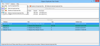 Digeus Duplicate Files Finder screenshot 2