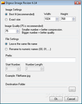 Digeus Image Resizer screenshot 4