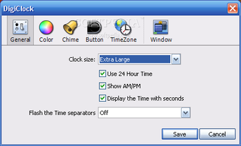 DigiClock screenshot 2