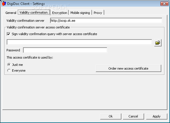 DigiDoc Client screenshot 6
