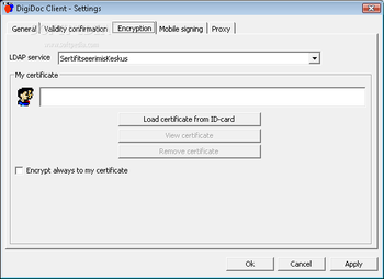 DigiDoc Client screenshot 7