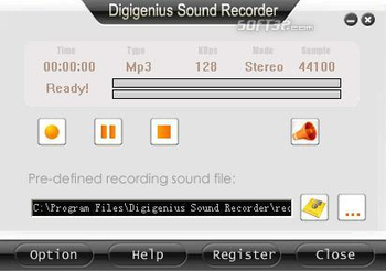 DigiGenius Sound Recorder screenshot 3