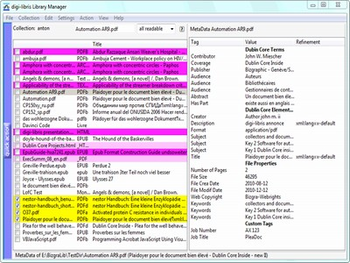 Digilibris Manager screenshot