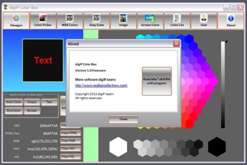 digiP Color Box screenshot