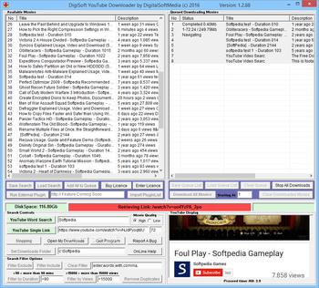 DigiSoft YouTube Downloader screenshot 2