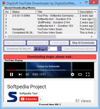 DigiSoft YouTube Downloader screenshot 4