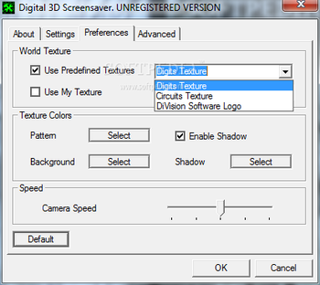 Digital 3D Screensaver screenshot 4