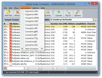 Digital Audio Converter screenshot 3