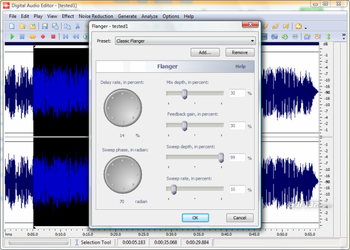 Digital Audio Editor screenshot 2