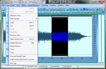 Digital Audio Editor screenshot 2