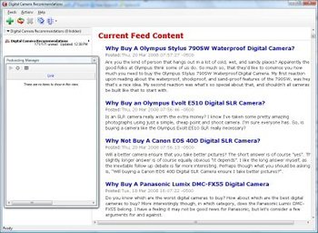 Digital Camera Buying Guide RSS screenshot