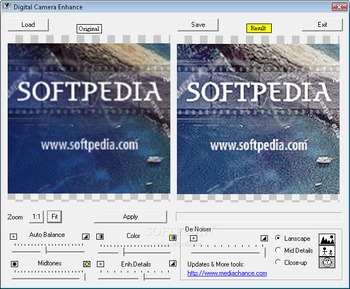 Digital Camera Enhancer screenshot