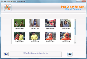 Digital Camera Files Rescue Utility screenshot