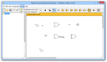Digital Circuit Educational Simulator screenshot 3
