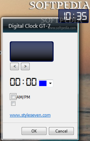 Digital Clock GT-7 screenshot 2