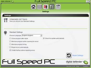 digital defender Full Speed PC screenshot 5