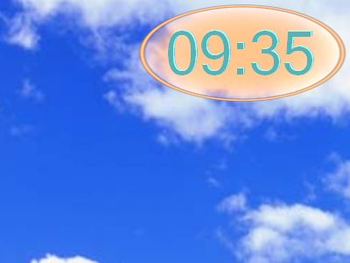 Digital Desktop Clock screenshot