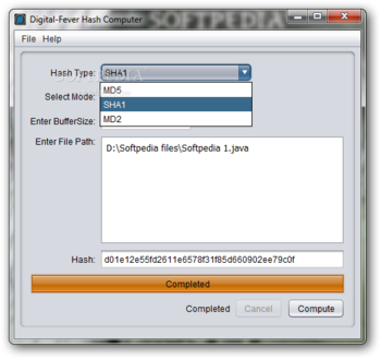Digital-Fever Hash Computer screenshot 2