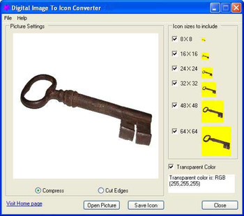 Digital Image To Icon Converter screenshot 2