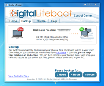 Digital Lifeboat screenshot