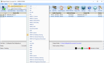 Digital Media Converter Pro screenshot 4