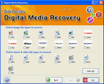 Digital Media Recovery Software screenshot 3