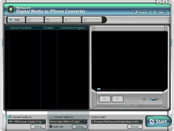 Digital Media to iPhone Converter screenshot 2