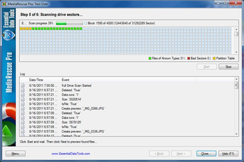 Digital MediaRescue Professional screenshot