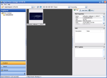 Digital Photo Cataloger screenshot