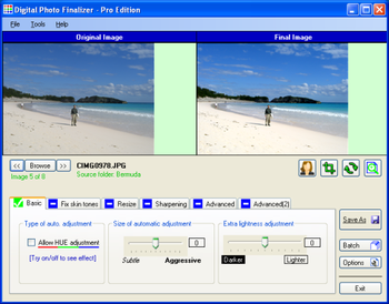 Digital Photo Finalizer Pro Edition screenshot