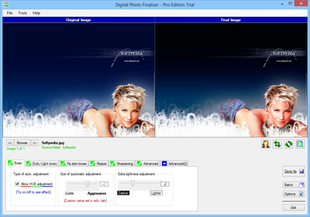 Digital Photo Finalizer screenshot