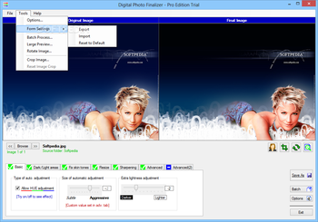 Digital Photo Finalizer screenshot 8