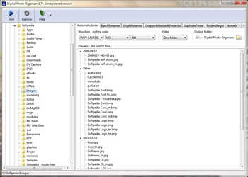 Digital Photo Organizer (formerly Fast Photo Renamer) screenshot
