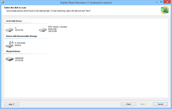 Digital Photo Recovery screenshot
