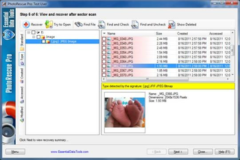 Digital PhotoRescue Professional screenshot 2