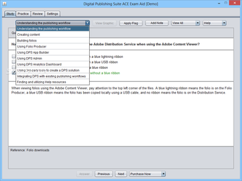 Digital Publishing Suite ACE Exam Aid screenshot 2