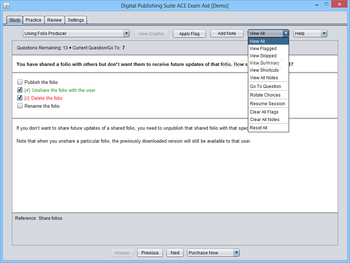 Digital Publishing Suite ACE Exam Aid screenshot 3