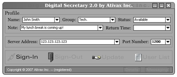 Digital Secretary screenshot