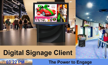 Digital Signage Client screenshot